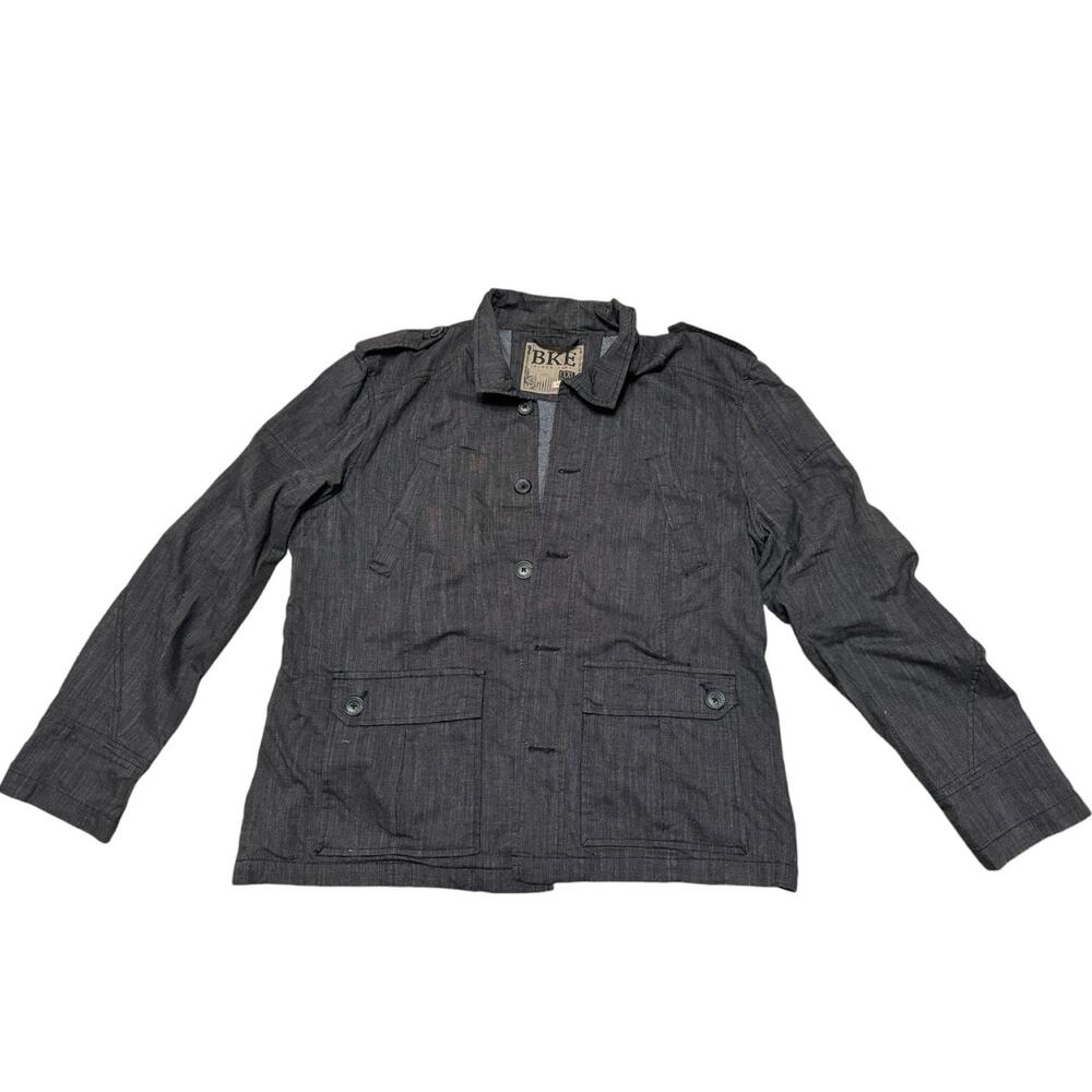 Men’s Vintage Buckle Shirt Jacket Size XXL